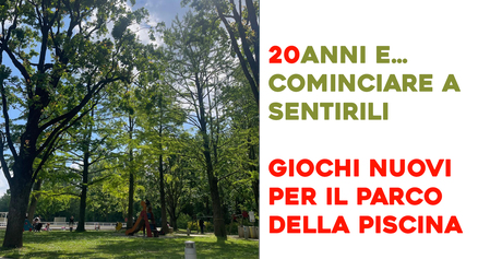 12. Vent'anni e cominciare a sentirli. Giochi nuovi per il parco della piscina