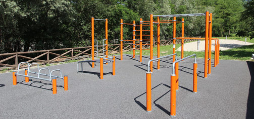 8. Inclusive open-air gym, parco calisthenics