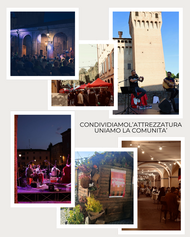 Insieme diamo vita alle feste! Con l'attrezzatura condivisa, per una comunità più unita