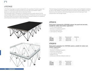 Palco per eventi